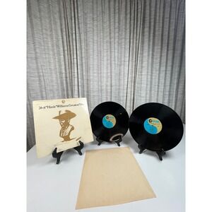MGM Records 24 of Hank Williams Greatest Hits Black Unisex 12" Vinyl 2 LP Good